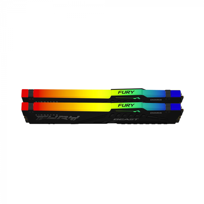 RAM Kingston FURY Beast RGB 64GB (2x32GB / 6000MHz / DDR5 / CL30 / 1.4V)