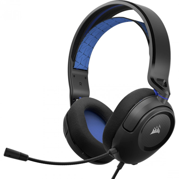 Tai nghe Gaming Corsair HS35 V2 Blue (Over-ear / 3.5mm)
