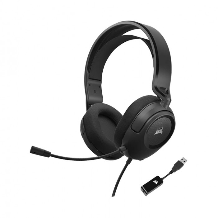 Tai nghe Gaming Corsair HS35 SURROUND v2 Multiplatform Carbon (Over-ear / Wired)