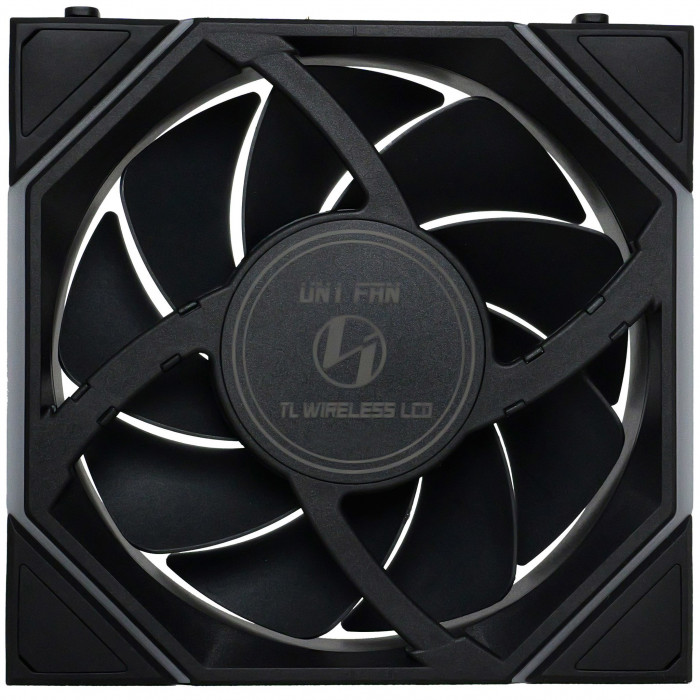 Fan Case LIAN LI UNI FAN TL WIRELESS LCD 120 Black (3 Fan)