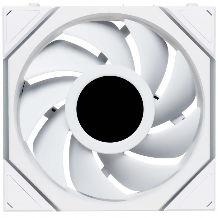 Fan Case LIAN LI UNI FAN TL WIRELESS LCD 120 White (3 Fan)