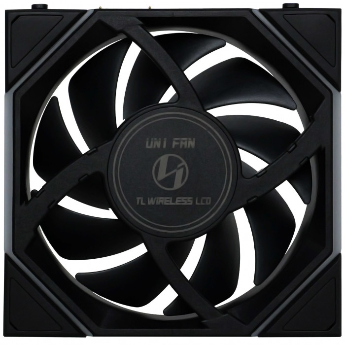 Fan Case LIAN LI UNI FAN TL WIRELESS LCD 120 REVERSE Black (3 Fan)