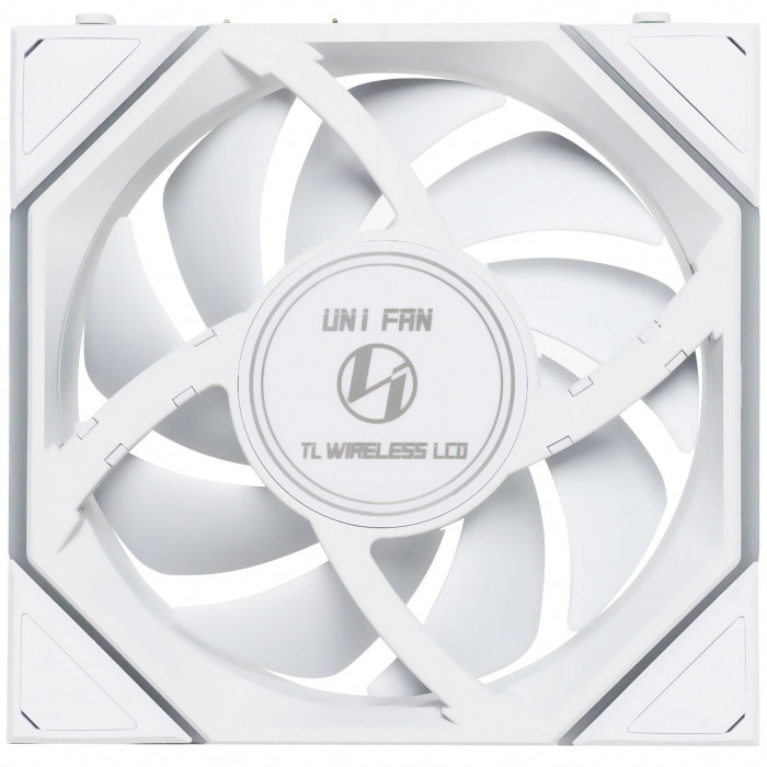 Fan Case LIAN LI UNI FAN TL WIRELESS LCD 120 REVERSE White (3 Fan)