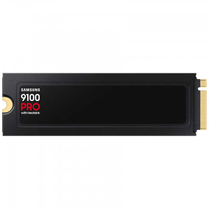 SSD Samsung 9100 PRO Heatsink 2TB (PCI-Express 5.0 x4 / 14,700 MB/s)