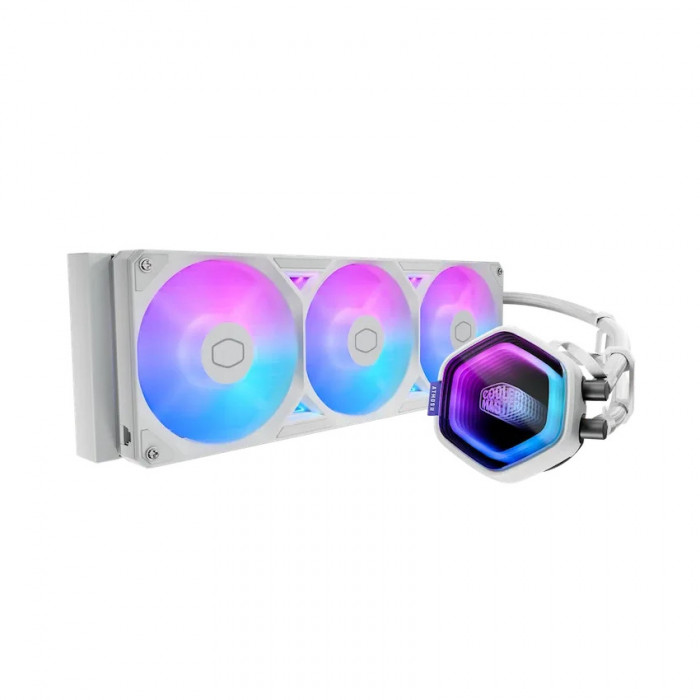 Tản nhiệt nước AIO Cooler Master MasterLiquid 360 Atmos II LCD ARGB White