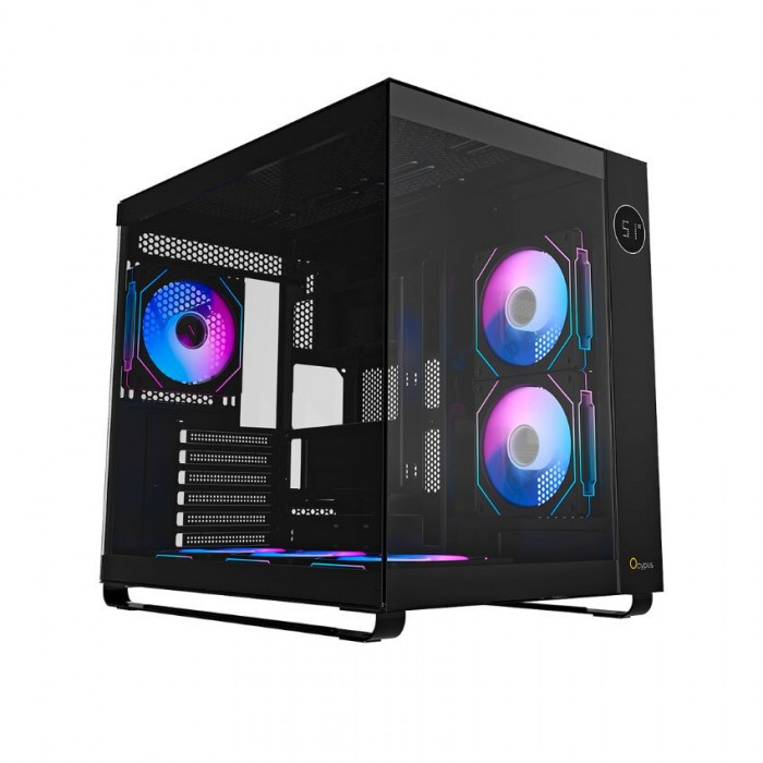 CASE OCYPUS LOTA C70 Black (MID TOWER / ATX, MATX, ITX)