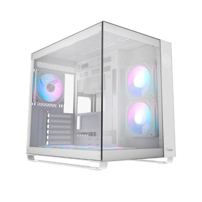 CASE OCYPUS LOTA C70 White (MID TOWER / ATX, MATX, ITX)