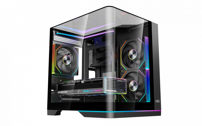 CASE MIK G8 NOVA M Black (M-ATX / ITX)