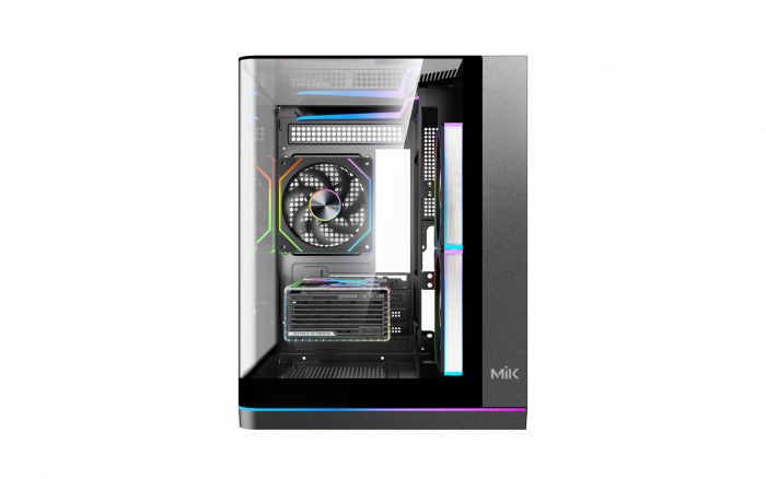 CASE MIK G8 NOVA M Black (M-ATX / ITX)