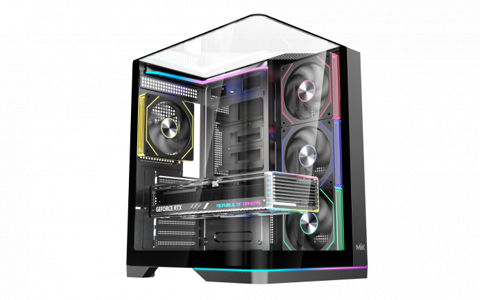 CASE MIK G8 NOVA X Black (ATX / M-ATX / ITX)