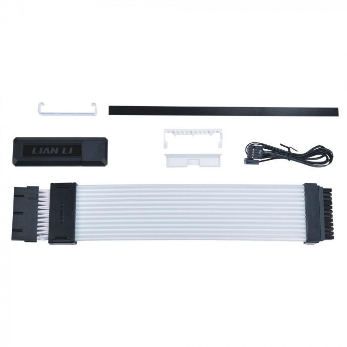 Dây nguồn nối dài Lian-Li Strimer Wireless 24-PIN ARGB (KÈM HUB USB)