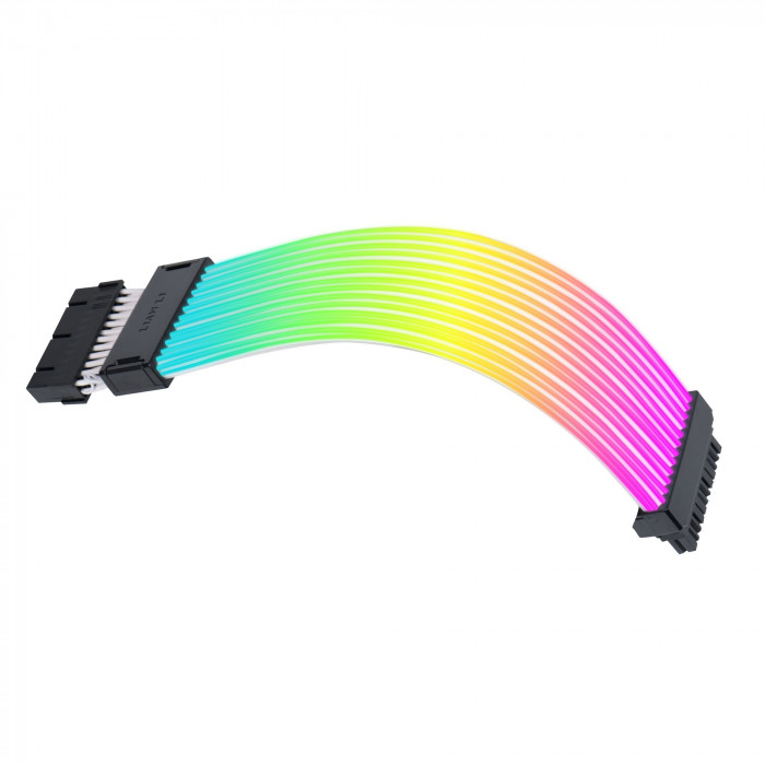 Dây nguồn nối dài Lian-Li Strimer Wireless 24-PIN ARGB (KÈM HUB USB)