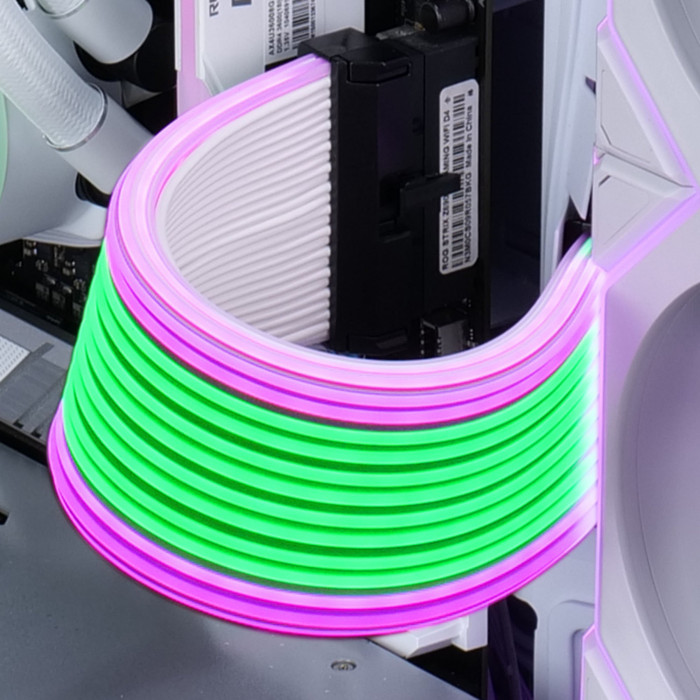 Dây nguồn nối dài Lian-Li Strimer Wireless 24-PIN ARGB (KÈM HUB USB)