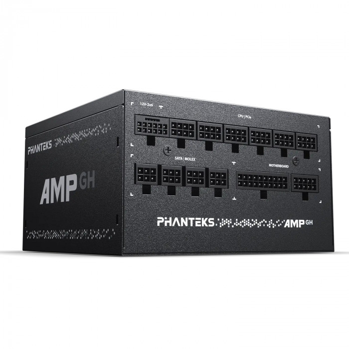 PSU Phanteks AMP GH Black 1000W (PCIe 5.1/ ATX 3.1/ Full Modular/ 80 Plus Platinum)