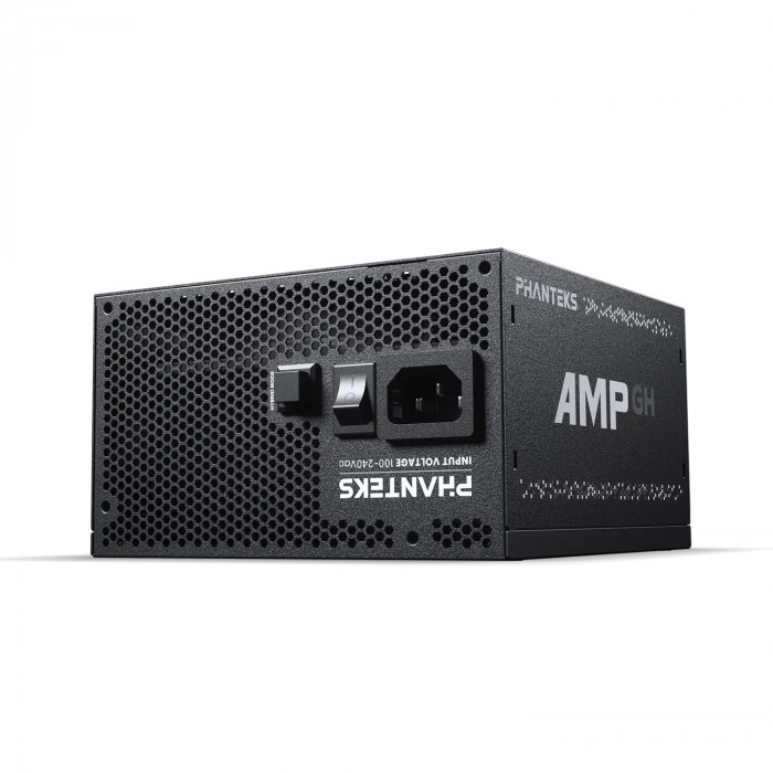 PSU Phanteks AMP GH Black 1000W (PCIe 5.1/ ATX 3.1/ Full Modular/ 80 Plus Platinum)