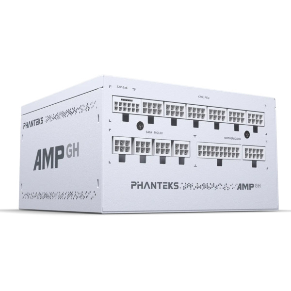 PSU Phanteks AMP GH White 1000W (PCIe 5.1/ ATX 3.1/ Full Modular/ 80 Plus Platinum)
