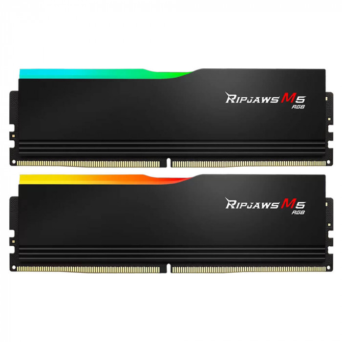 Ram G.Skill Ripjaws M5 RGB Black 32GB (2x16GB/DDR5/6400Mhz)