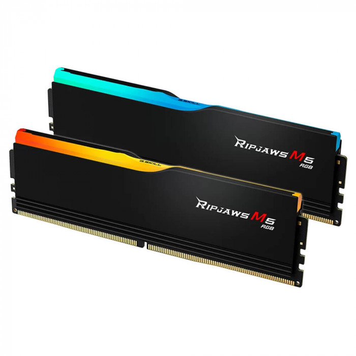 RAM G.Skill Ripjaws M5 RGB Black 64GB (2x32GB / 5200MHz / DDR5 / CL40)