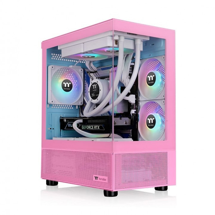 CASE Thermaltake View 170 TG ARGB Pink (Micro ATX)