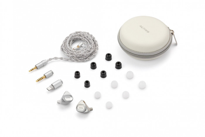 Tai nghe Nghe Nhạc Astell n Kern VOLCANO White (In-ear/Wired)