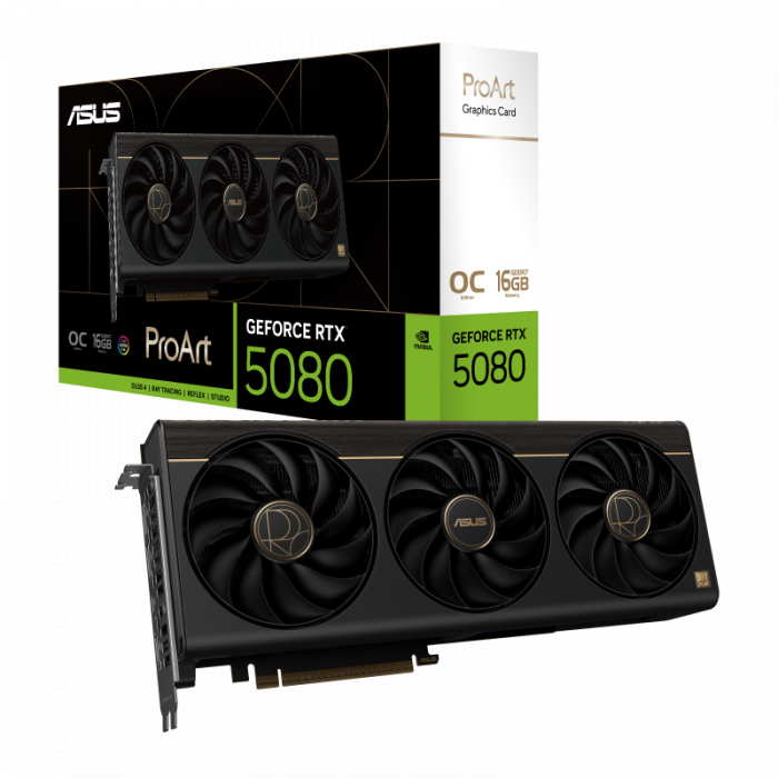 VGA ASUS ProArt GeForce RTX™ 5080 16GB GDDR7 OC Edition