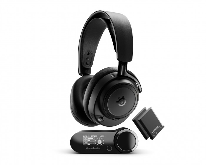 Tai nghe Gaming SteelSeries Arctis Nova Elite - Obsidian (Over-ear/Wireless/BT)
