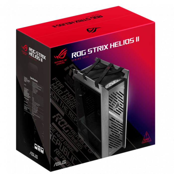 CASE ASUS ROG Strix Helios II GX601S Black (EATX, ATX, mATX, ITX)