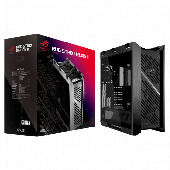 CASE ASUS ROG Strix Helios II GX601S Black (EATX, ATX, mATX, ITX)