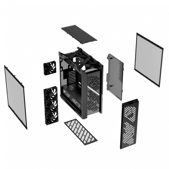 CASE ASUS ROG Strix Helios II GX601S Black (EATX, ATX, mATX, ITX)