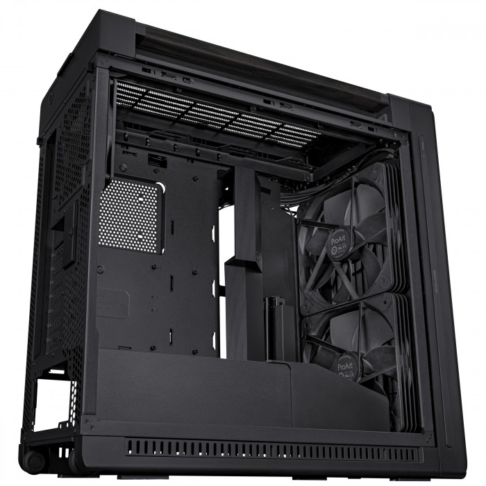 CASE ASUS ProArt PA602  Wood Edition - Tempered Glass Panel (EATX, ATX, mATX, ITX, DTX, Mini-DTX)