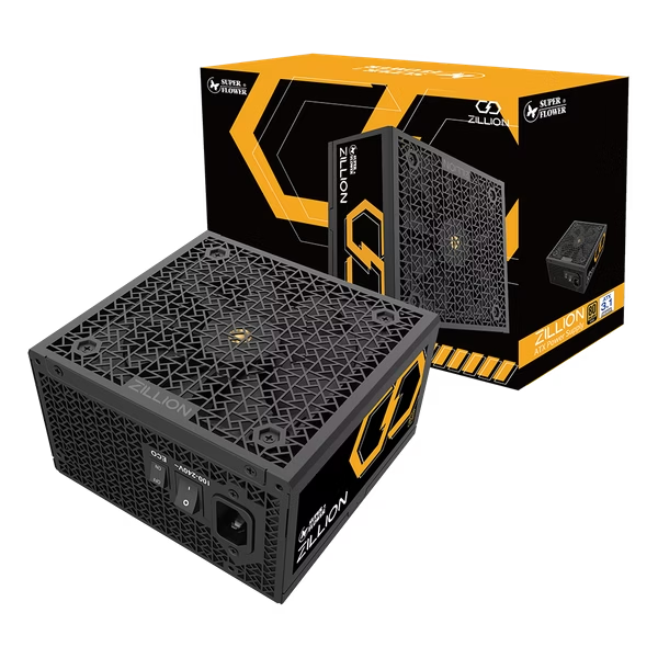 PSU Super Flower Zillion FG 850W (ATX 3.1 / Fully Modular / 80 Plus Gold)