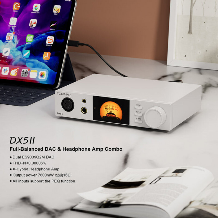 DAC Topping DX5 II Silver