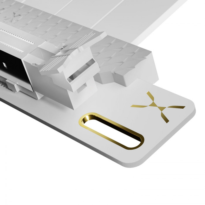 Cáp Riser TRYX STRING PCIe 5.0 200mm - White