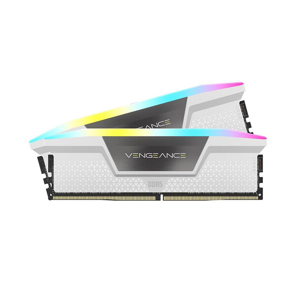 RAM CORSAIR VENGEANCE RGB White 32GB (2x16GB/ 6000MHz / DDR5 / CL40)