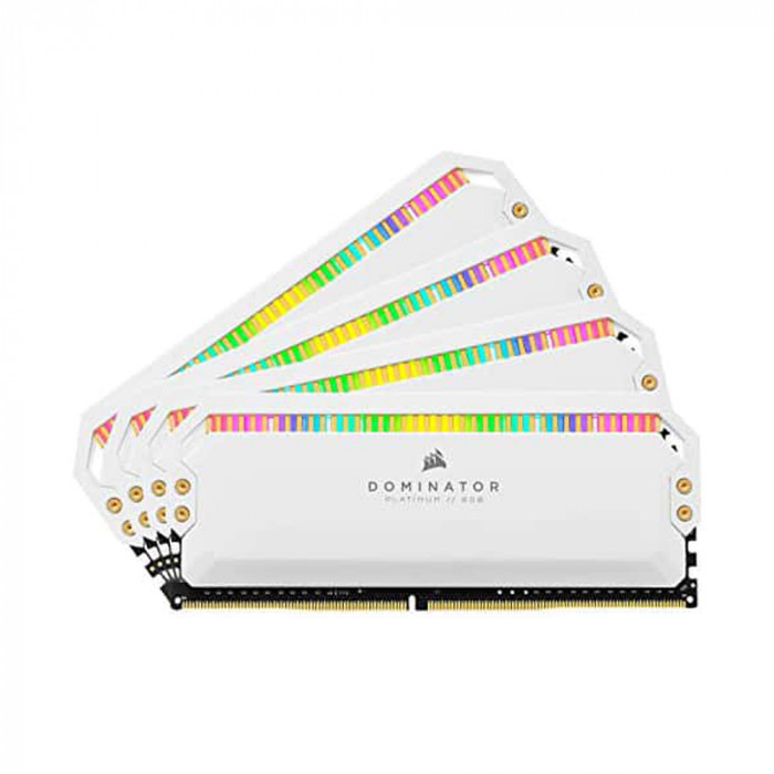 Ram Corsair DOMINATOR Platinum RGB White 16GB (2 x 8GB) DDR4 Bus 3200MHz C16