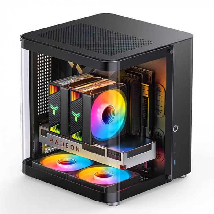 CASE JONSBO TK-1 Black (ITX/M-ATX)