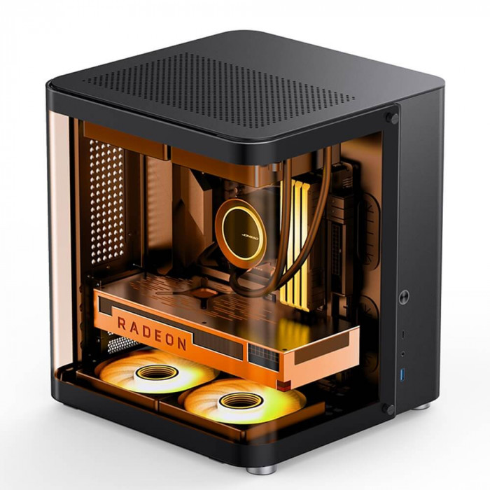 CASE JONSBO TK-1 Black (ITX/M-ATX)