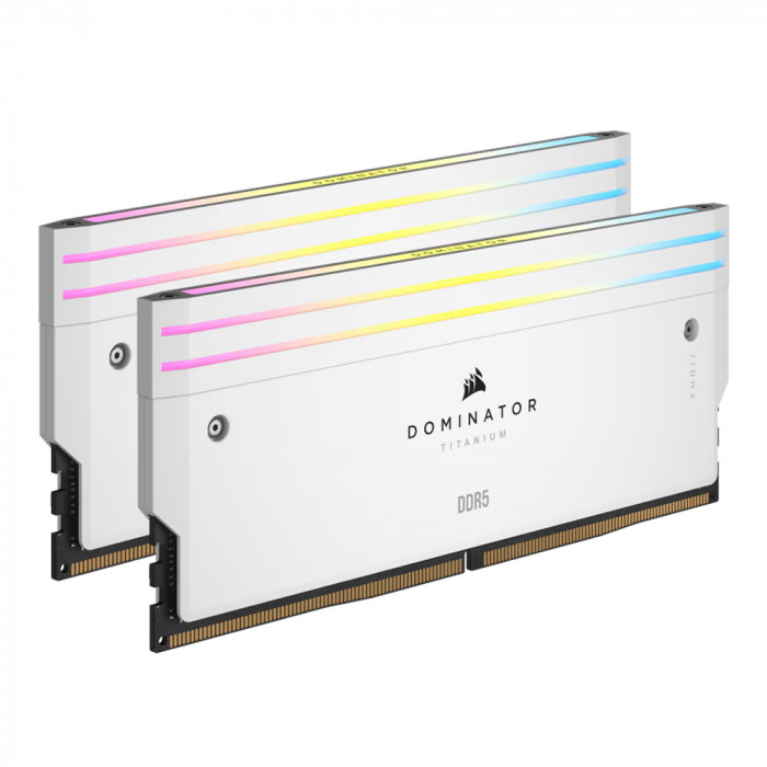 RAM Corsair DOMINATOR TITANIUM White RGB 32GB (2x16GB/DDR5/6400Mhz)