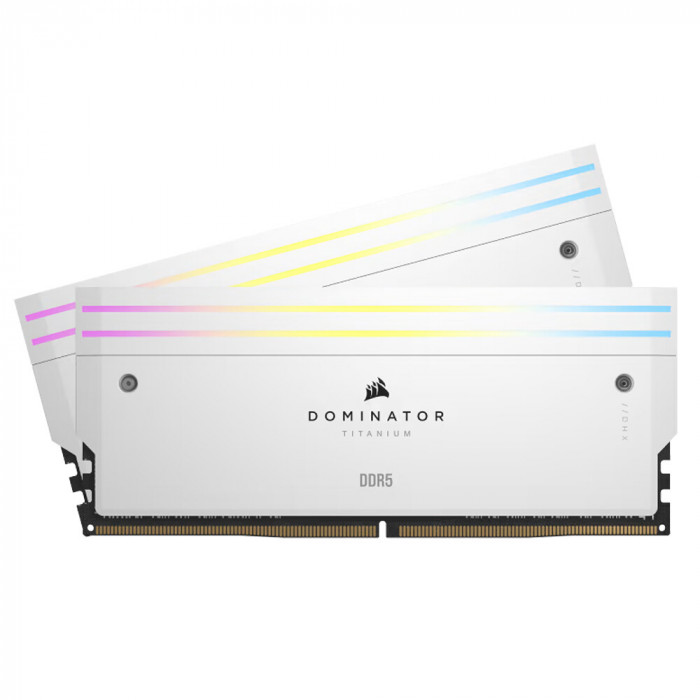 RAM Corsair DOMINATOR TITANIUM White RGB 32GB (2x16GB/DDR5/6600Mhz)