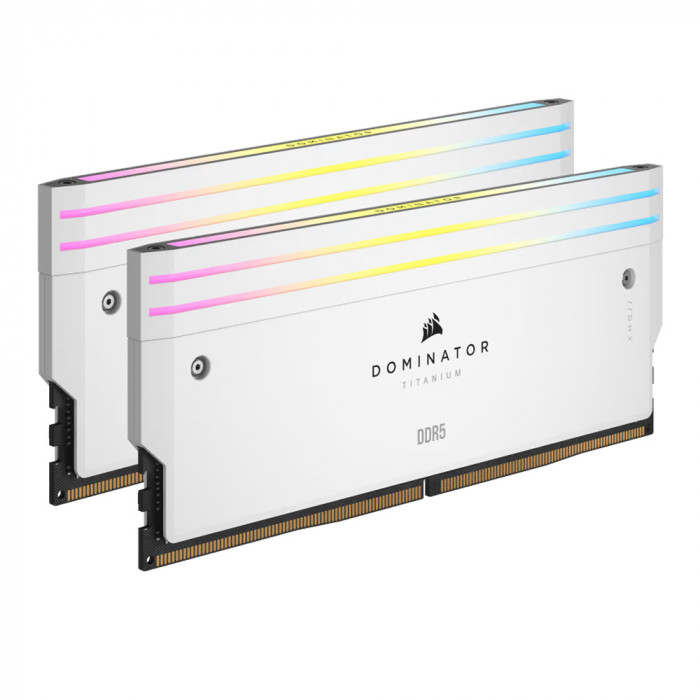 RAM Corsair DOMINATOR TITANIUM White RGB 32GB (2x16GB/DDR5/6600Mhz)