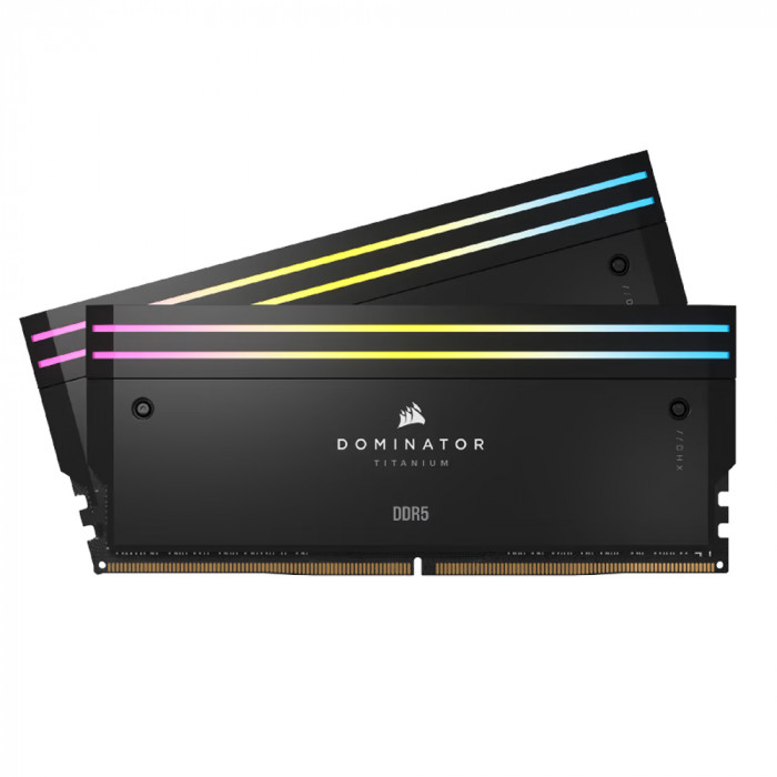 RAM Corsair DOMINATOR TITANIUM Black RGB 64GB (2x32GB/DDR5/6400Mhz)