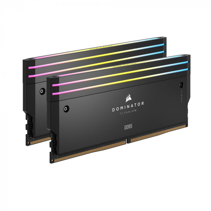 RAM Corsair DOMINATOR TITANIUM Black RGB 96GB (2x48GB/DDR5/6400Mhz)