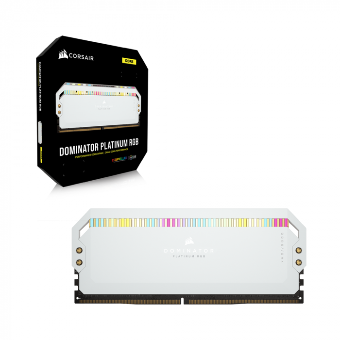 RAM Corsair Dominator Platinum RGB White 64GB (2x32GB / 5600MHz / DDR5 / CL40)