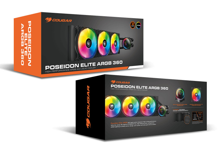 Tản nhiệt nước AIO COUGAR POSEIDON ELITE ARGB