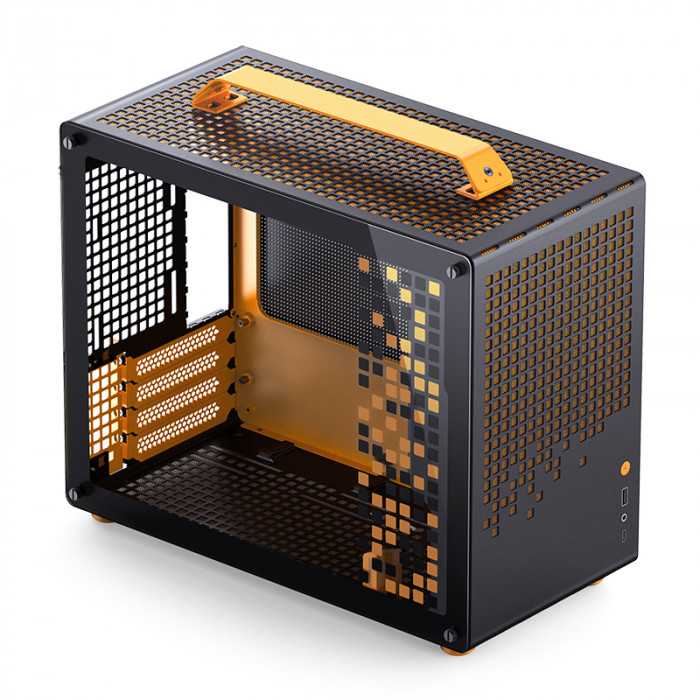 CASE JONSBO Z20 ORANGE BLACK (MID TOWER / M-ATX, ITX)