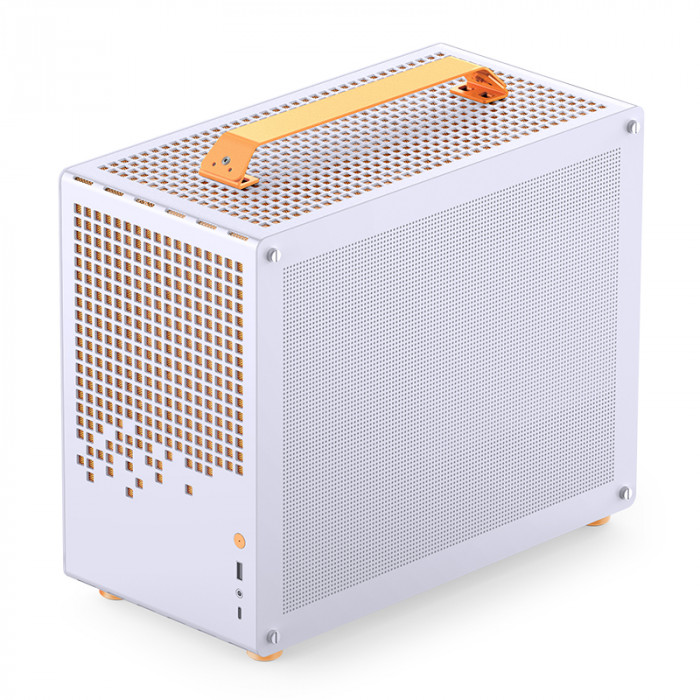 CASE JONSBO Z20 ORANGE WHITE (M-ATX, ITX)