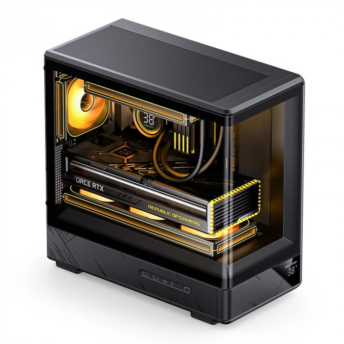 Case Jonsbo D200 Black (Mini-ITX/Micro-ATX)