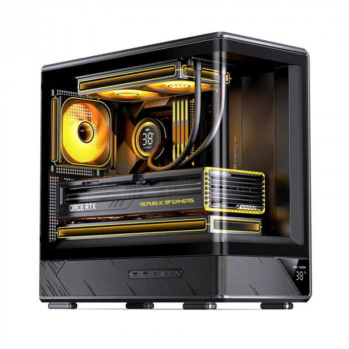 Case Jonsbo D200 Black (Mini-ITX/Micro-ATX)