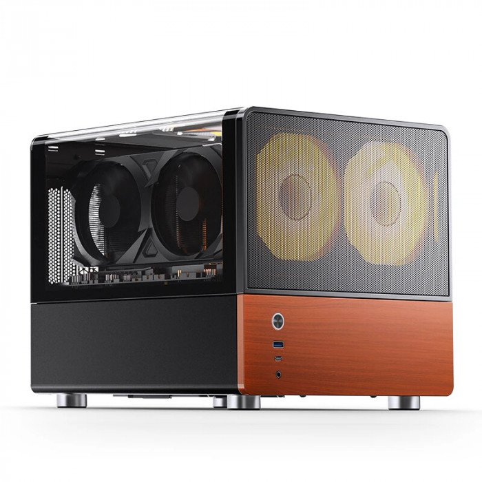 Case Jonsbo V12 Black (M-ATX/ITX)