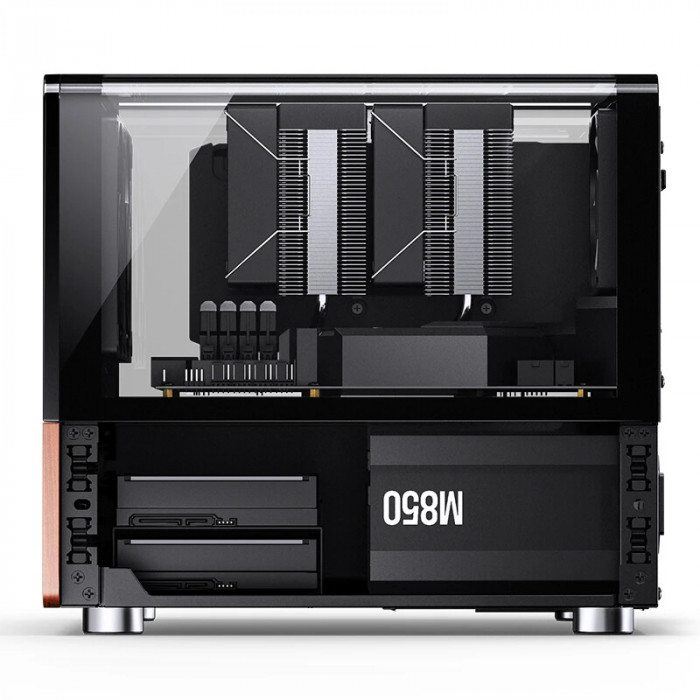 Case Jonsbo V12 Black (M-ATX/ITX)